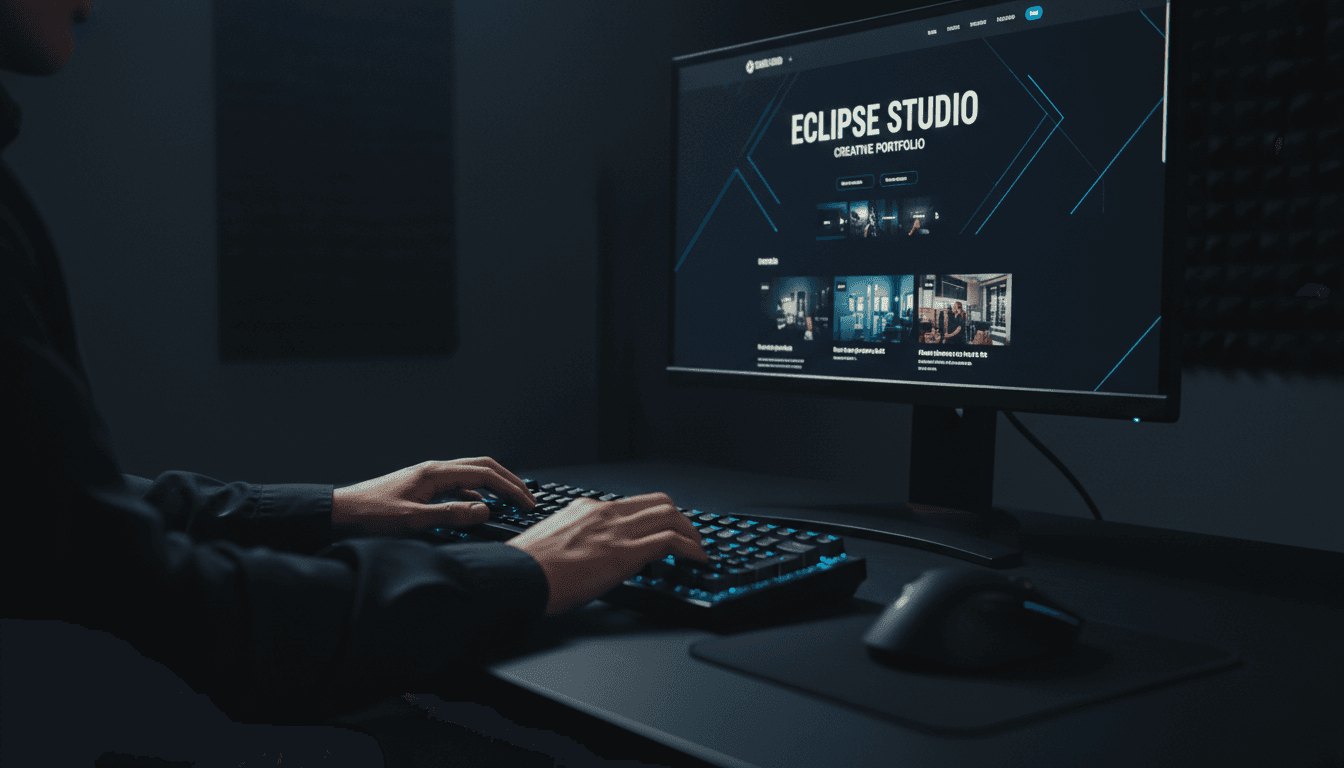 Verified professional profile on desktop